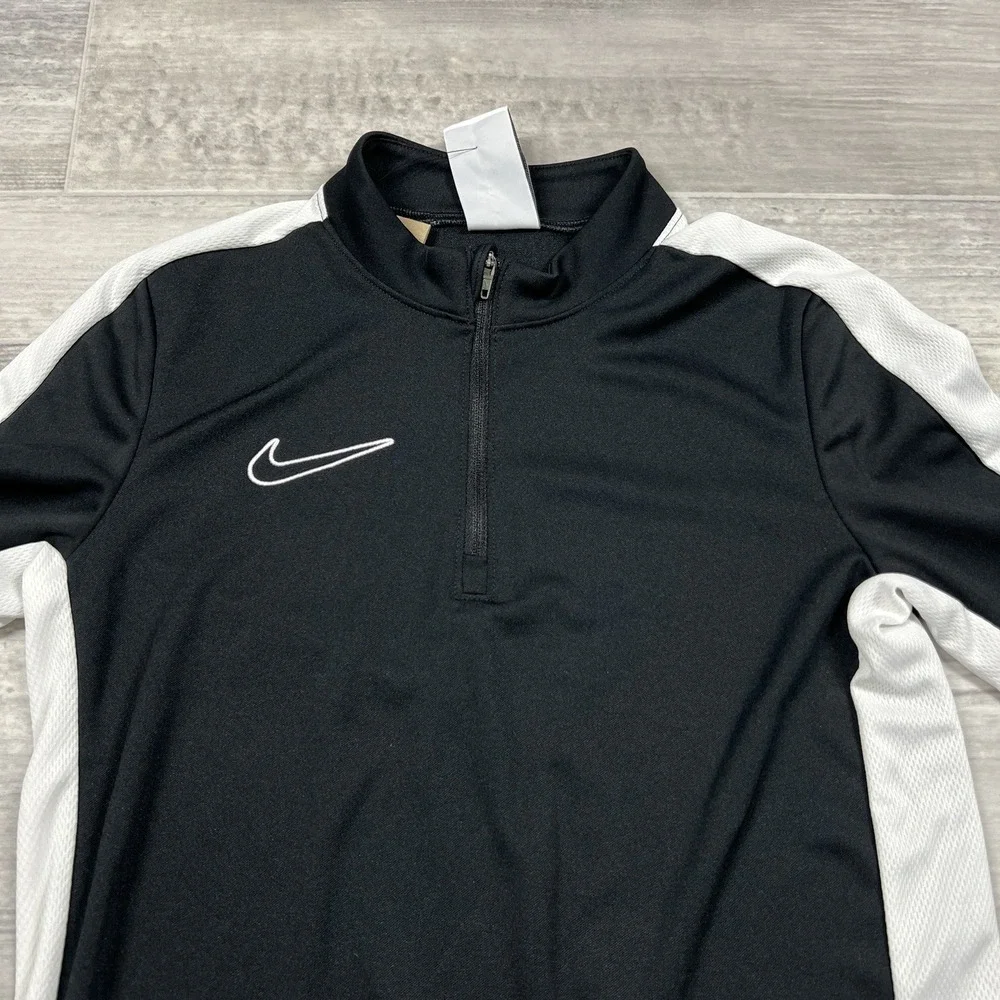 Nike Youth‎ Small Dri-Fit Academy 23 Kid Black Training Shirt DX5470-010 NWT